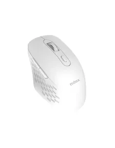 Nilox RATON DUAL WIRELESS 1600 DPI BLANCO ratón Oficina Bluetooth + USB Type-A Óptico 2