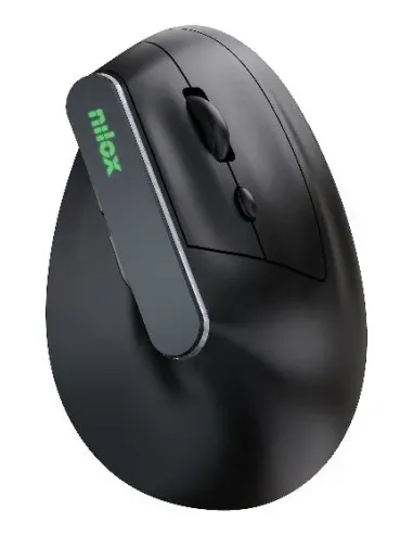 Nilox NXMOEVR01B ratón Hogar Bluetooth Óptico 1600 DPI