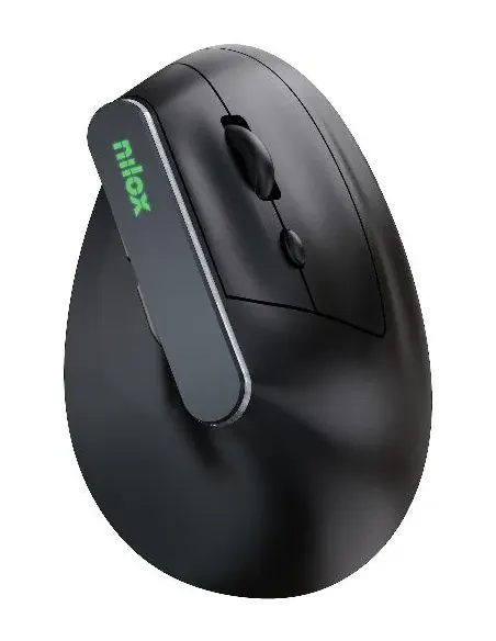 Nilox NXMOEVR01B ratón Hogar Bluetooth Óptico 1600 DPI