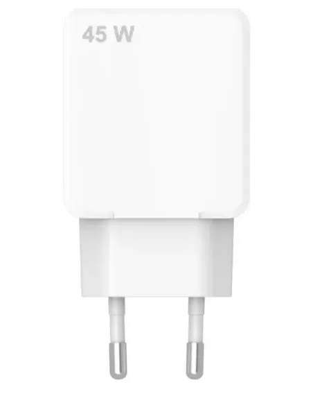 Celly SLIMTC1C1A45WWH cargador de dispositivo móvil Portátil, Smartphone, Tableta Blanco Corriente alterna Carga rápida Interior