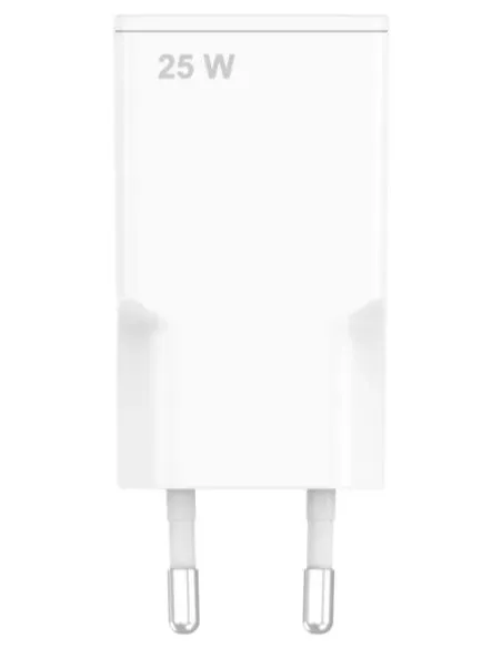 Celly SLIMTC1C25W Portátil, Smartphone, Tableta Blanco Corriente alterna Carga rápida Interior