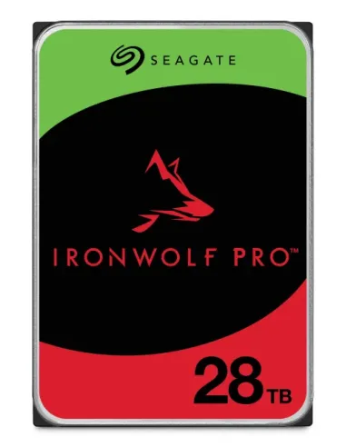 Seagate IronWolf Pro ST28000NT000 disco duro interno 28 TB 7200 RPM 512 MB 3.5" Serial ATA III