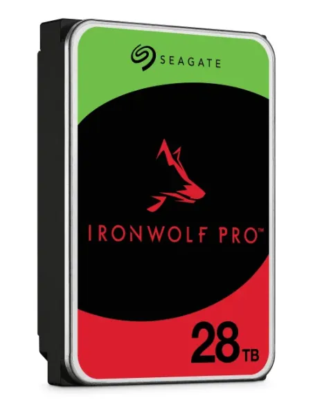 Seagate IronWolf Pro ST28000NT000 disco duro interno 28 TB 7200 RPM 512 MB 3.5" Serial ATA III