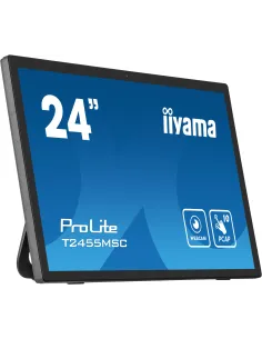 iiyama T2455MSC-B1 pantalla para PC 61 cm (24") 1920 x 1080 Pixeles Full HD LED Pantalla táctil Negro
