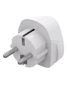 Celly TRAVELADAPTER adaptador de enchufe eléctrico Tipo F Universal Blanco 2