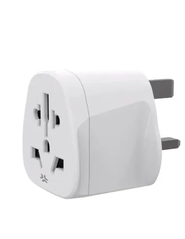 Celly TRAVELADAPTERUK adaptador de enchufe eléctrico Tipo G (RU) Universal Blanco