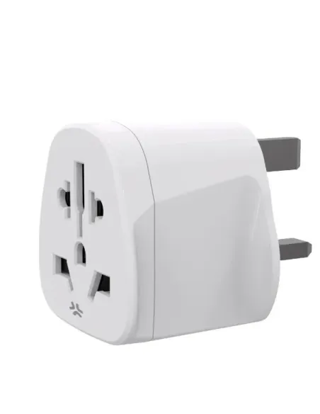 Celly TRAVELADAPTERUK adaptador de enchufe eléctrico Tipo G (RU) Universal Blanco