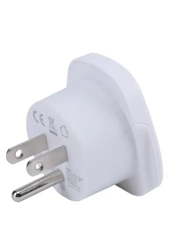 Celly TRAVELADAPTERUS adaptador de enchufe eléctrico Universal Blanco