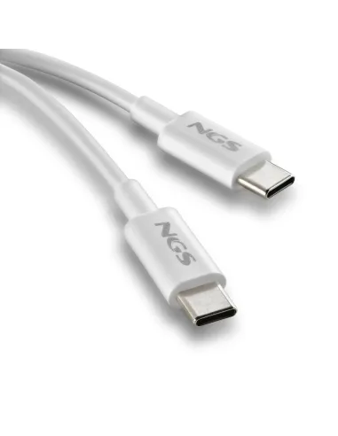 NGS ZYRO 60W-1 cable USB USB 2.0 1 m USB C Blanco
