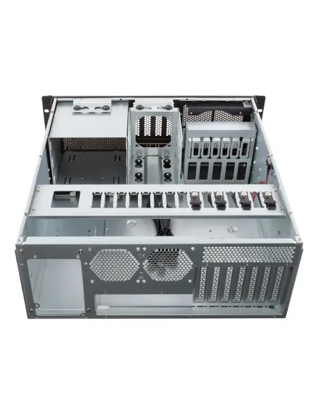 UNYKAch 4U 19″ UK 4329 USB Type C Estante Negro, Plata