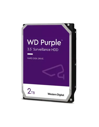 Disco duro interno hdd wd wd23purz 2tb 3.5pulgadas sata3 5400rpm