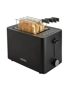 Tostadora bourgini con accesorios sandwich color negro 140402
