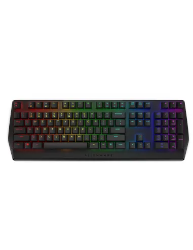 Alienware AW410K teclado Juego USB Internacional de EE.UU. Negro