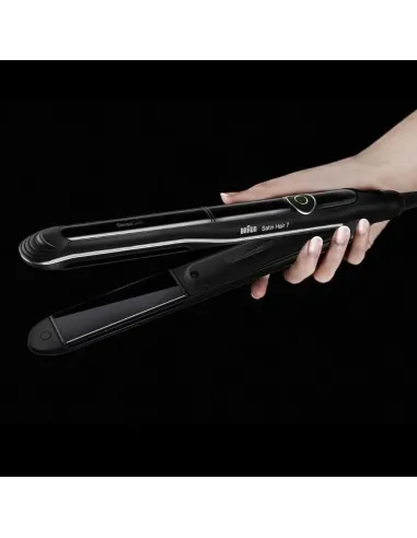 Braun Satin Hair 7 SensoCare ST780 Plancha de pelo Caliente Negro 2 m