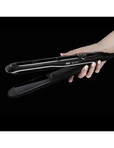 Braun Satin Hair 7 SensoCare ST780 Plancha de pelo Caliente Negro 2 m