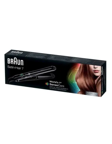 Braun Satin Hair 7 SensoCare ST780 Plancha de pelo Caliente Negro 2 m