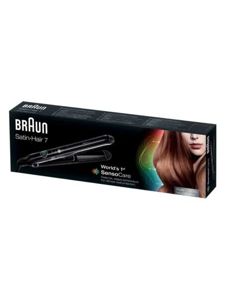 Braun Satin Hair 7 SensoCare ST780 Plancha de pelo Caliente Negro 2 m
