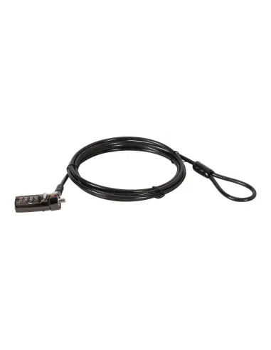 Conceptronic CUSTODIO01BN cable antirrobo Negro 1,8 m