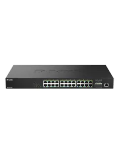 D-Link DMS-1250-28P E switch Gestionado L2 2.5G Ethernet (100 1000 2500) Energía sobre Ethernet (PoE) Negro