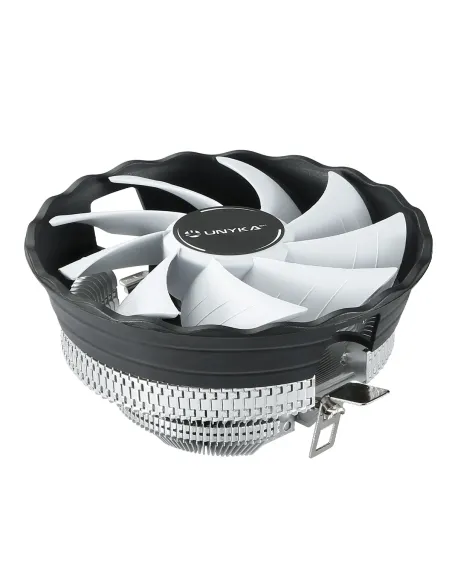 UNYKAch UK532022 sistema de refrigeración para ordenador Procesador Refrigerador de aire 12 cm Transparente, Negro, Gris 1
