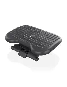 AISENS Reposapiés inclinable y altura ajustable, Negro 2