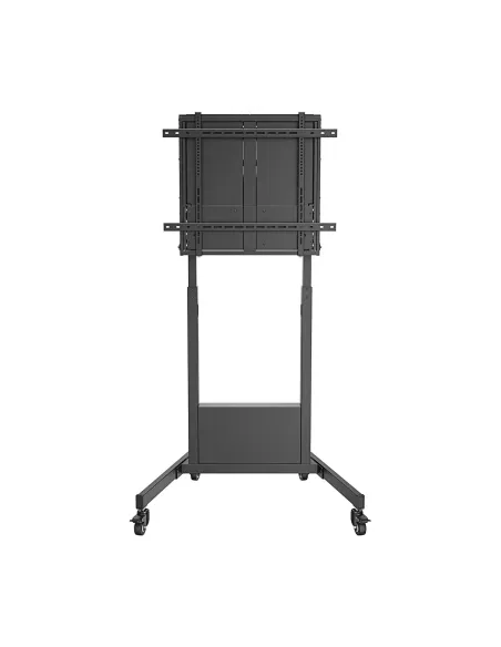 AISENS Soporte PRO de suelo contrapeso con ruedas para TV 60-90Kg de 60-100, Negro