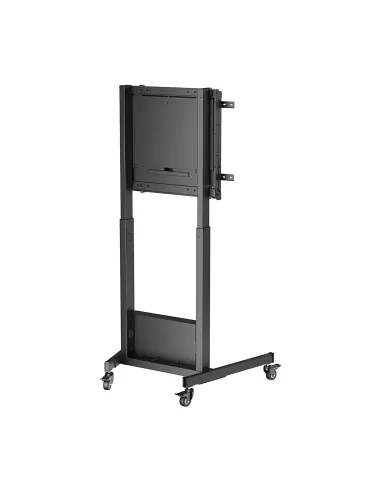 AISENS Soporte PRO de suelo contrapeso con ruedas para TV 60-90Kg de 60-100, Negro