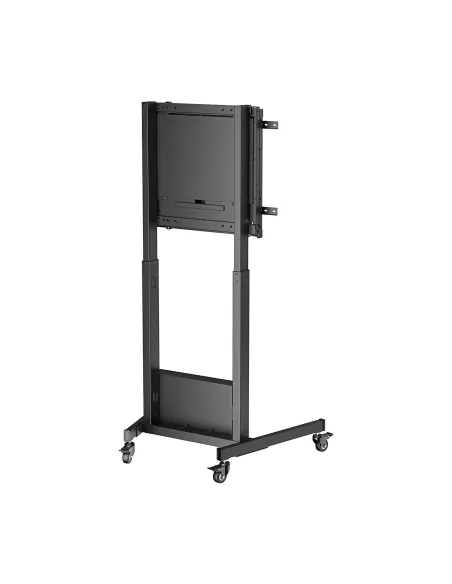 AISENS Soporte PRO de suelo contrapeso con ruedas para TV 60-90Kg de 60-100, Negro