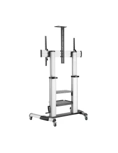 AISENS FT100TE-125 soporte para pantalla de señalización 2,54 m (100") Negro, Plata 2