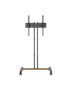 AISENS Soporte de Suelo ECO con Rueda para Monitor Tv 35Kg de 32-55, Negro