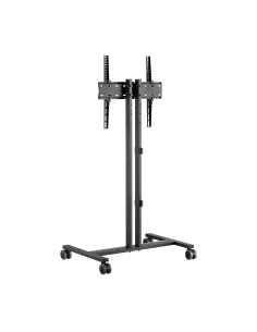 AISENS Soporte de Suelo ECO con Rueda para Monitor Tv 35Kg de 32-55, Negro 2