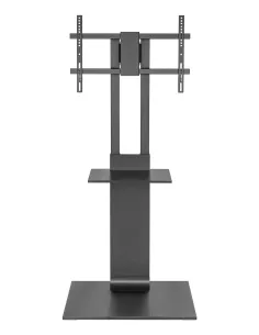 AISENS Soporte de Suelo con Bandeja DVD para Monitor TV 50kg de 37-86, Negro 2