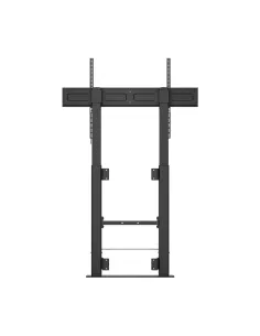 AISENS Soporte Suelo Con Manivela y Fijacion a Pared, TV 120kg de 60"-100", Negro 2