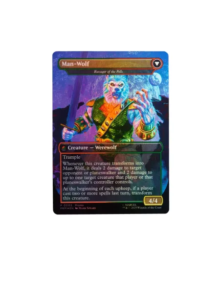 Marvel Legends Series Magic  The Gathering Man-Wolf