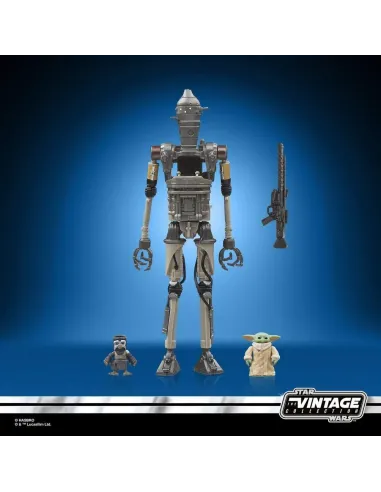 Star Wars The Vintage Collection IG-12, Grogu & Anzellan