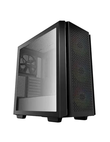 Caja ordenador gaming deepcool cg560 argb negro e - atx 2 x usb 3.2 4 x 120mm