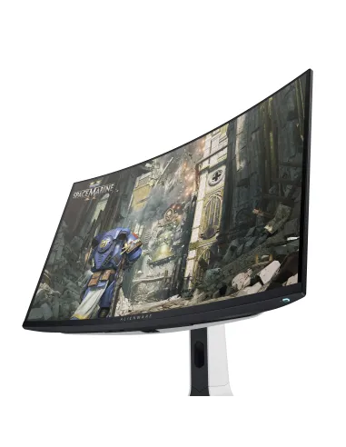Alienware AW3225QF pantalla para PC 81,3 cm (32") 3840 x 2160 Pixeles 4K Ultra HD QD-OLED Negro, Blanco