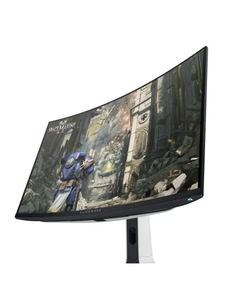 Alienware AW3225QF pantalla para PC 81,3 cm (32") 3840 x 2160 Pixeles 4K Ultra HD QD-OLED Negro, Blanco