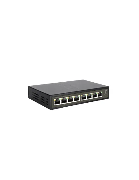 LevelOne GES-2108 switch Gestionado L2 Gigabit Ethernet (10 100 1000) Negro