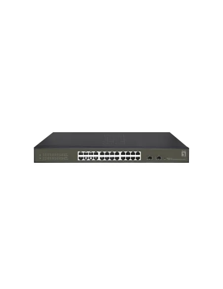 LevelOne GES-2126 switch Gestionado L2 Gigabit Ethernet (10 100 1000) Negro
