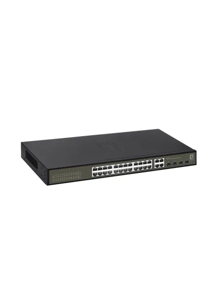 LevelOne GES-2128 switch Gestionado L2 Gigabit Ethernet (10 100 1000) Negro