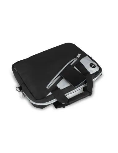 NGS Monray Ginger 35,6 cm (14") Maletín Negro, Gris