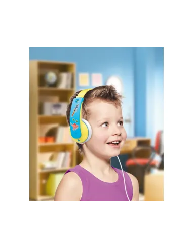 JVC HA-KD7-Y Auriculares Alámbrico Diadema Música Azul, Amarillo