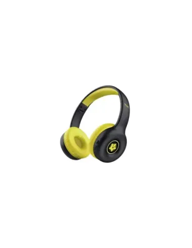 Auriculares Infantiles Inalámbricos Trust Nouna Kids/ con Micrófono/ Negros