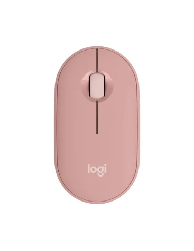 Raton inalambrico pebble mouse 2 m350s rosa