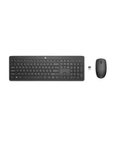 Teclado + raton hp inalambrico 230 negro