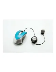 Raton verbatim go mini azul