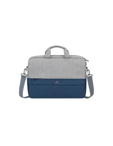 RIVACASE 7532 Grey/blue Prater Maletín 15,6" gris-