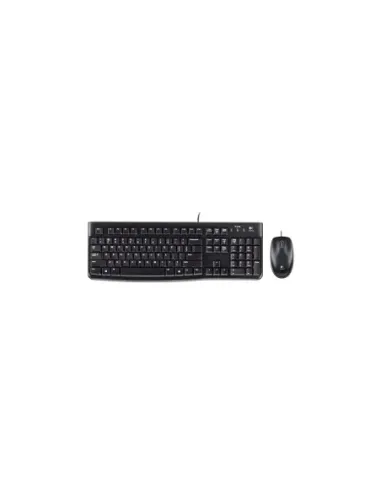 Teclado + mouse raton logitech desktop mk120 usb italiano