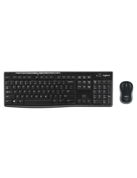 Teclado + mouse logitech mk270 inalambrico italiano